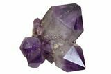 Purple Amethyst Crystal Cluster From Congo - Huge Crystals #148651-1